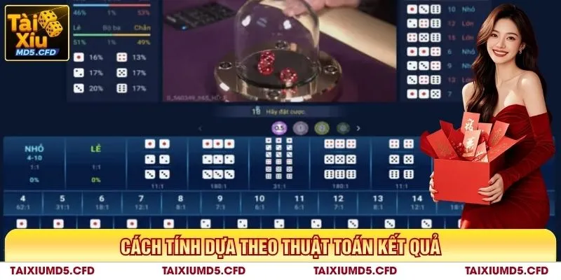 Cách tính dựa theo thuật toán kết quả